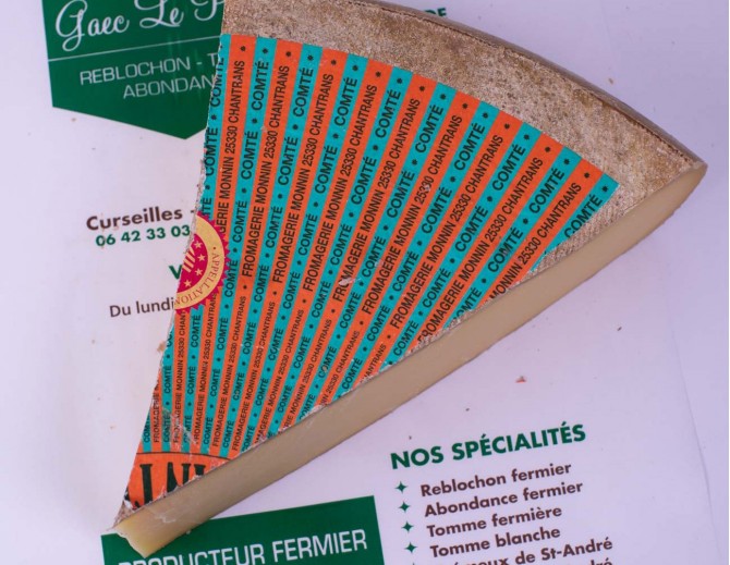 Comté premier choix (10- 12 mois)