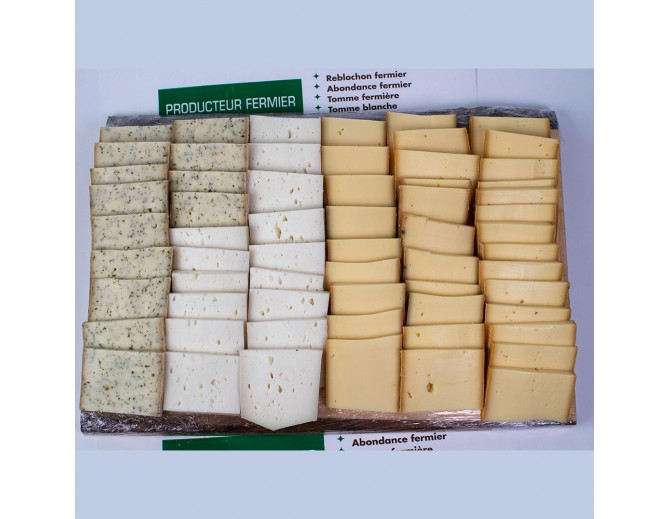 Formule raclette (fromages uniquement) selection du fromager